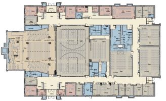 Heritage 17 Stake Center, Floor Plan