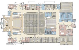 Heritage 24 Stake Center, Floor Plan